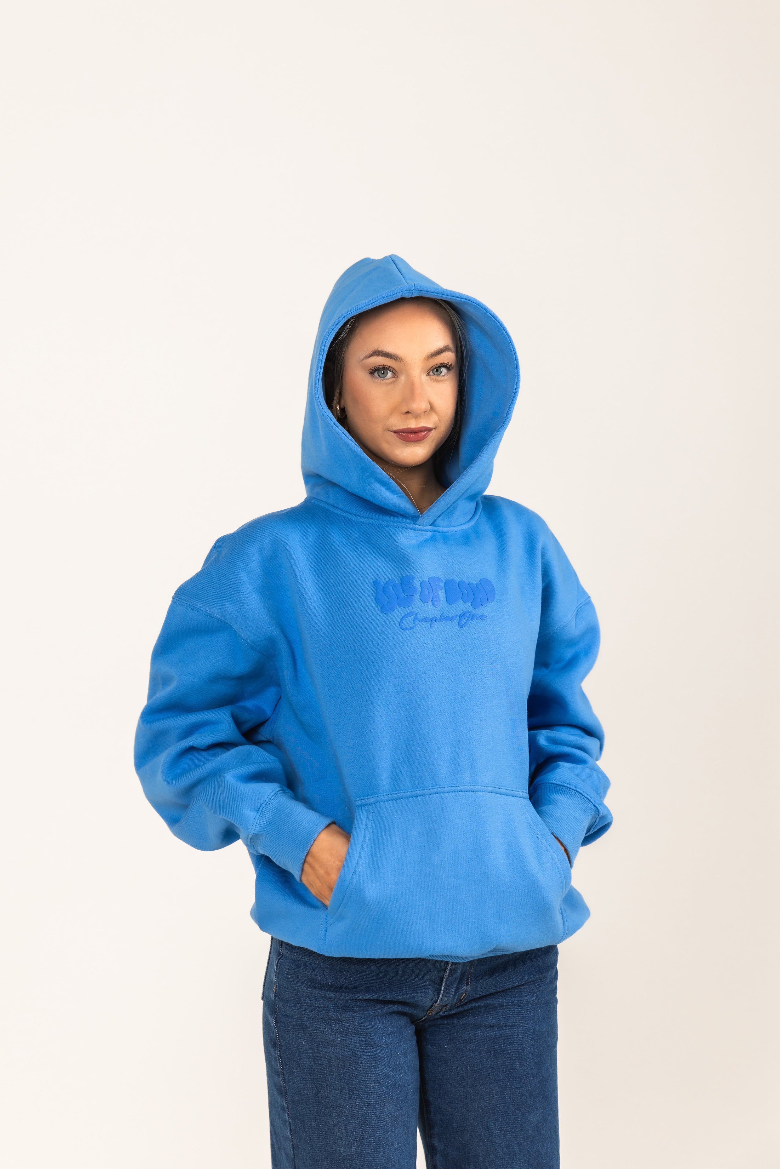 Chapter One Blue Hoodie
