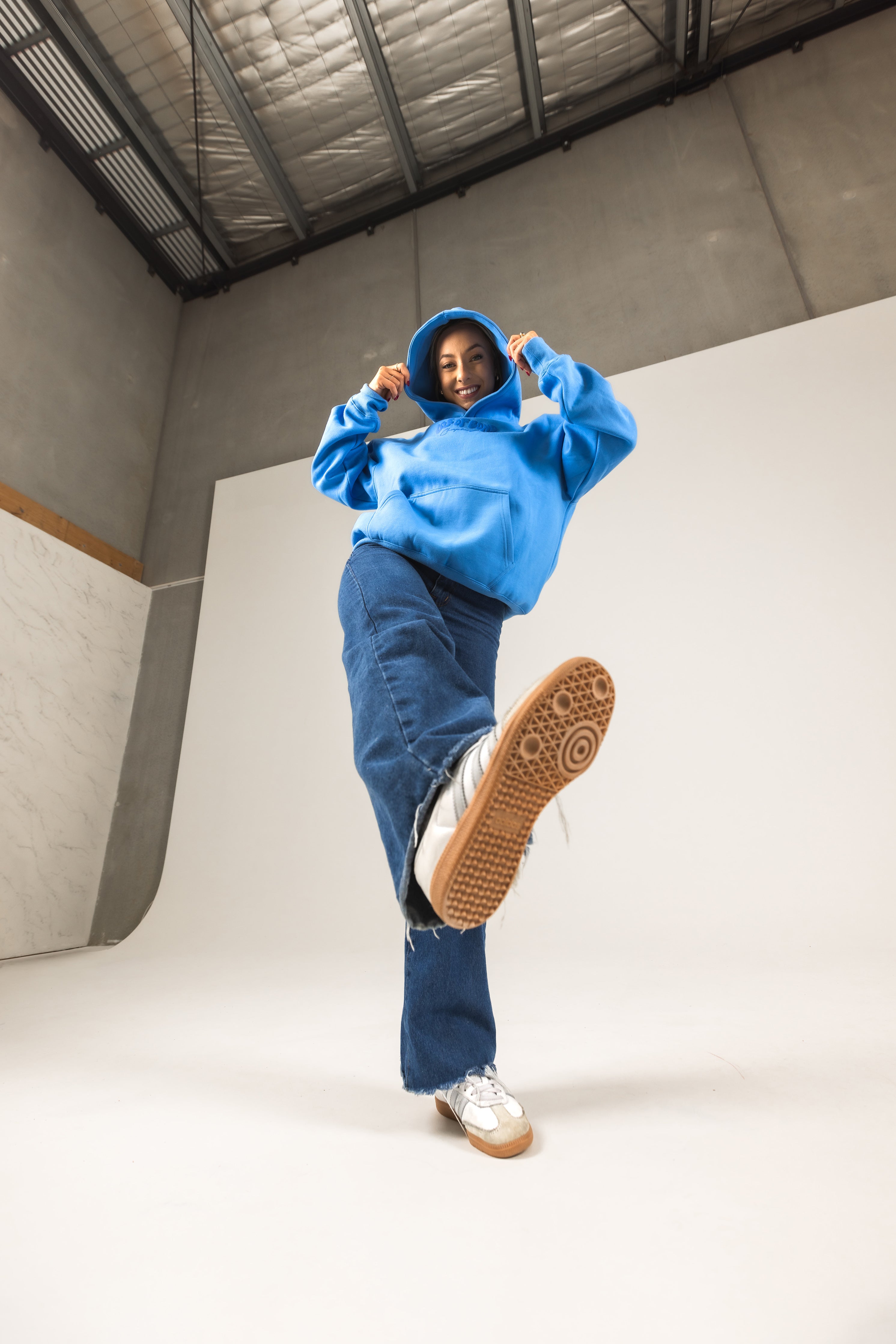 Chapter One Blue Hoodie